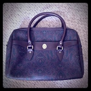 Vintage paisley Liz Claiborne purse